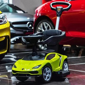 Children&#039;s scooter, baby scooter, 1-3 years old, four-wheel stroller with putter, push-handle scooter