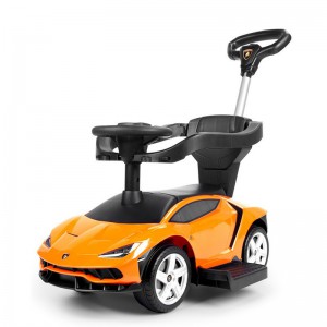 Children&#039;s scooter, baby scooter, 1-3 years old, four-wheel stroller with putter, push-handle scooter