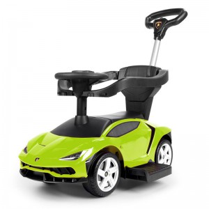 Children&#039;s scooter, baby scooter, 1-3 years old, four-wheel stroller with putter, push-handle scooter