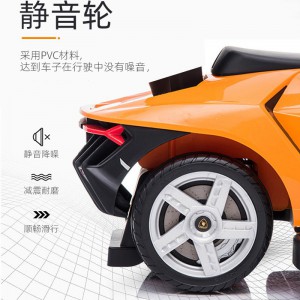 Children&#039;s scooter, baby scooter, 1-3 years old, four-wheel stroller with putter, push-handle scooter