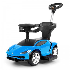 Children&#039;s scooter, baby scooter, 1-3 years old, four-wheel stroller with putter, push-handle scooter