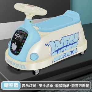 Children&#039;s toy car, peanut car, baby balance, four-wheel scooter, twist-wheel scooter, universal wheel scooter
