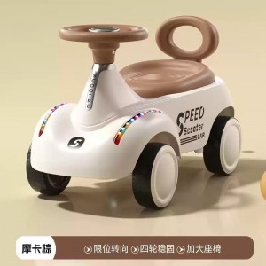 2025 new towable scooter for 1-year-olds, anti-rollover, baby, glide around, can ride