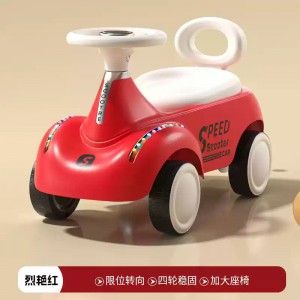 2025 new towable scooter for 1-year-olds, anti-rollover, baby, glide around, can ride