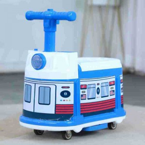 新款儿童扭扭车四轮滑行助步车防侧翻溜溜车带音乐妞妞车玩具