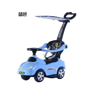 新款儿童扭扭车手推电动滑行车多种功能助步车扭扭车学步车