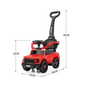 children&#039;s scooter 1-3 year old baby twisting stroller music light optical walker scooter toy car