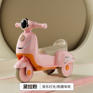 新款木兰滑行车1-3岁可推可滑平衡车宝宝儿童男孩女孩三轮平衡车