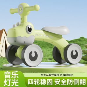 儿童平衡车无脚踏1-3岁宝宝滑行车小孩滑步车婴儿学步溜溜车四轮