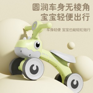 儿童平衡车无脚踏1-3岁宝宝滑行车小孩滑步车婴儿学步溜溜车四轮