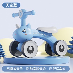 儿童平衡车无脚踏1-3岁宝宝滑行车小孩滑步车婴儿学步溜溜车四轮