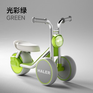 儿童平衡车滑行车新款车三轮车防侧翻灯光溜溜车1-3岁滑步车