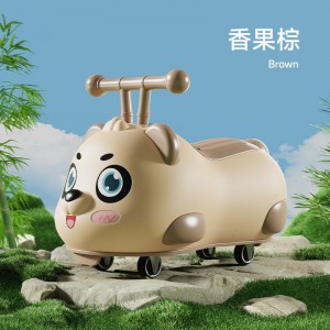 儿童扭扭滑行音乐静音侧翻万向轮男女宝宝玩具花生溜溜摇摆步步高