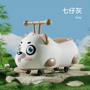 儿童扭扭滑行音乐静音侧翻万向轮男女宝宝玩具花生溜溜摇摆步步高