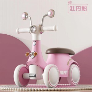 儿童平衡车1到3岁婴幼儿学步车无脚踏滑行小孩四轮滑步溜溜车