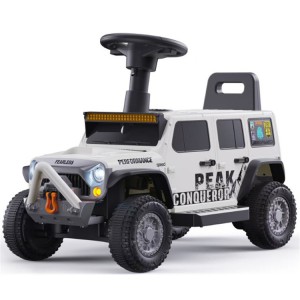 Children&#039;s scooter, push-handle, scooter, toy car, yo-yo, four-wheel scooter with music and light