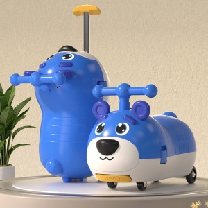 新款铅笔花生车宝宝滑行车防侧翻小孩滑步玩具车网红儿童扭扭车