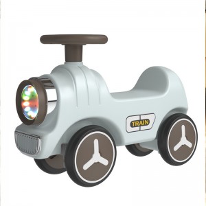 新款儿童摇摇马溜溜车二合一多种功能家用婴幼儿室内火车玩具