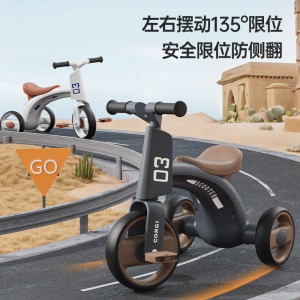 1-3-6岁自行车婴幼儿推车儿童三轮车灯光音乐宝宝手推车小孩玩具