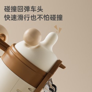 奶瓶滑行车儿童1-3岁宝宝男女妞妞防侧翻溜溜可坐花生扭扭车玩具