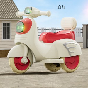 三轮滑行车宝宝小孩可坐周岁礼物玩具车儿童摩托款三轮车