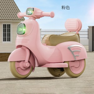 三轮滑行车宝宝小孩可坐周岁礼物玩具车儿童摩托款三轮车