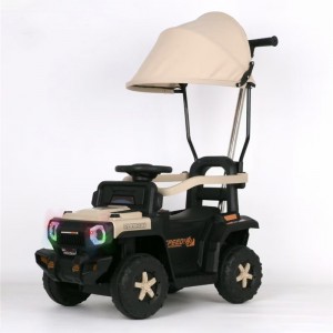 Children&#039;s scooters with canopies can glide, electric, 1-12 year old babies, boys and girls can ride on four-wheel beach bikes