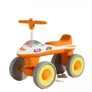 Children&#039;s scooters for children ages 1-4 can be used as walkers, four-wheel anti-rollover balance scooters, torsion scooters