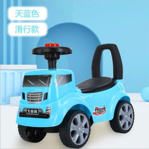 1-3岁宝宝手推车溜溜车小孩滑行车带音乐万向轮童车婴儿童扭扭车