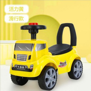 1-3岁宝宝手推车溜溜车小孩滑行车带音乐万向轮童车婴儿童扭扭车