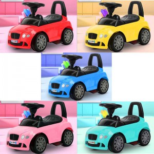 新款扭扭车1-3岁男女宝宝助步四轮平衡车摇摆玩具童车儿童滑行车