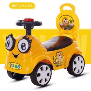 儿童滑行车扭扭车蜜蜂童车溜溜车奶粉婚纱赠品音乐+七色灯光