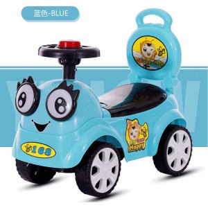 儿童滑行车扭扭车蜜蜂童车溜溜车奶粉婚纱赠品音乐+七色灯光