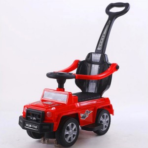 1-3 year old universal wheel anti-rollover baby slide four-wheel toy stroller children&#039;s electric scooter