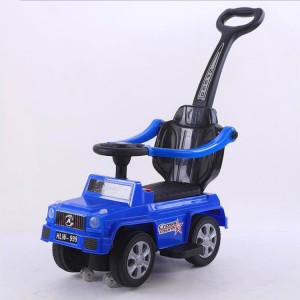 1-3 year old universal wheel anti-rollover baby slide four-wheel toy stroller children&#039;s electric scooter