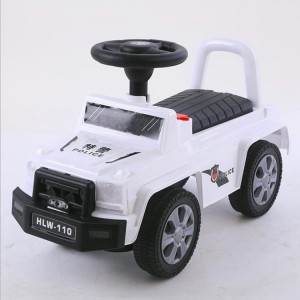 1-3 year old universal wheel anti-rollover baby slide four-wheel toy stroller children&#039;s electric scooter