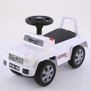 1-3 year old universal wheel anti-rollover baby slide four-wheel toy stroller children&#039;s electric scooter