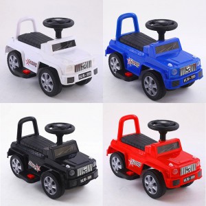 1-3 year old universal wheel anti-rollover baby slide four-wheel toy stroller children&#039;s electric scooter