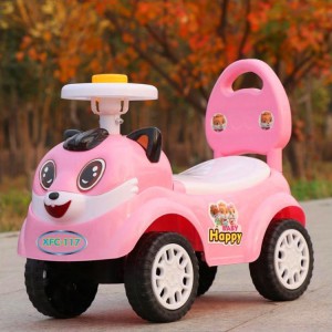 儿童滑行扭扭车奶粉店儿童摄影赠品音乐灯光四轮平衡车