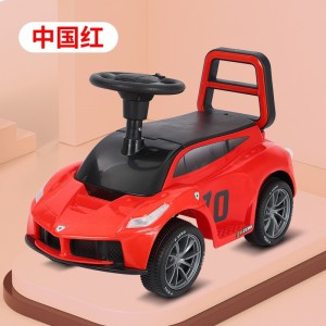 Baby yo-yo with music, large seated, hand-propelled scooter, toy car, four-wheel scooter, children&#039;s four-wheel scooter