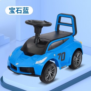 Baby yo-yo with music, large seated, hand-propelled scooter, toy car, four-wheel scooter, children&#039;s four-wheel scooter