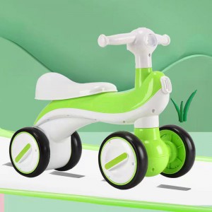 男女宝宝四轮平衡车灯光音乐学步车扭扭车小孩玩具童车儿童滑行车