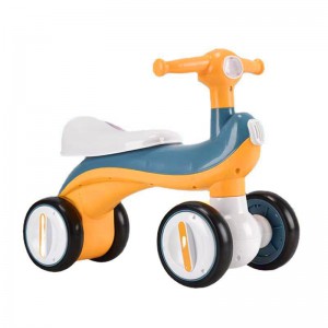 男女宝宝四轮平衡车灯光音乐学步车扭扭车小孩玩具童车儿童滑行车