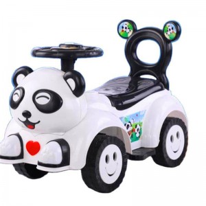 儿童熊猫滑板车 儿童滑行玩具车 可爱的卡通儿童骑车