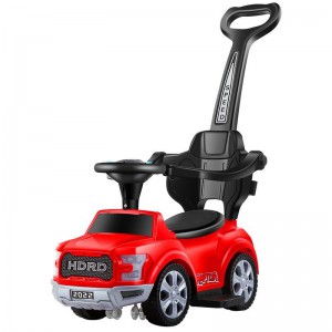 新款四合一扭扭车推把护栏滑行车童车音乐款宝宝玩具车儿童仿真车