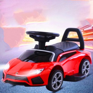 New style scooter stroller baby toy plastic kids scooter ride electric car with putter