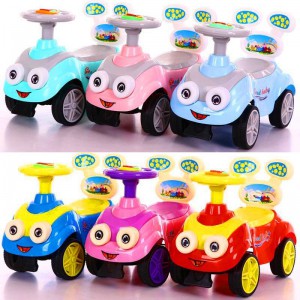 儿童四轮滑行卡通车 摩托车1-4岁宝宝小车车 儿童四轮滑行车