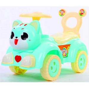 带音乐灯光静音轮1-4岁宝宝滑行车玩具 儿童车扭扭车溜溜车滑行车