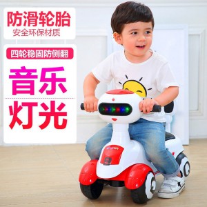 New scooter 1-3 year old yo-yo baby walker toy car children&#039;s robot scooter