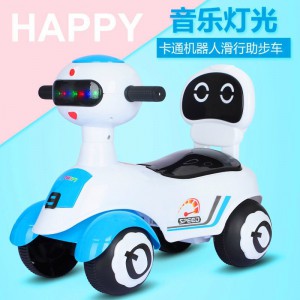 New scooter 1-3 year old yo-yo baby walker toy car children&#039;s robot scooter